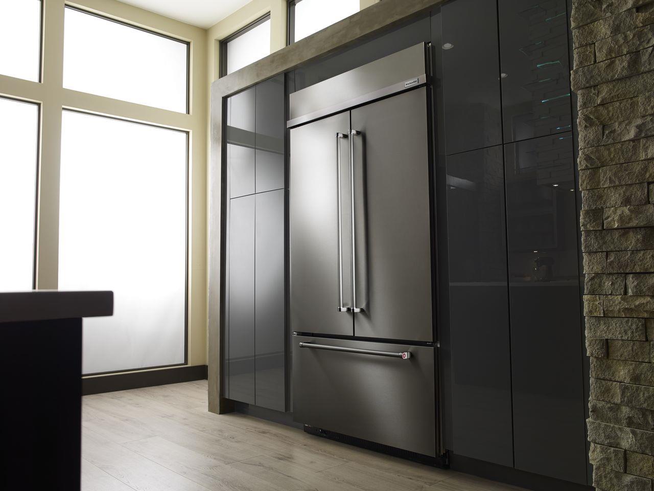 42 inch kitchenaid on sale built in refrigerator